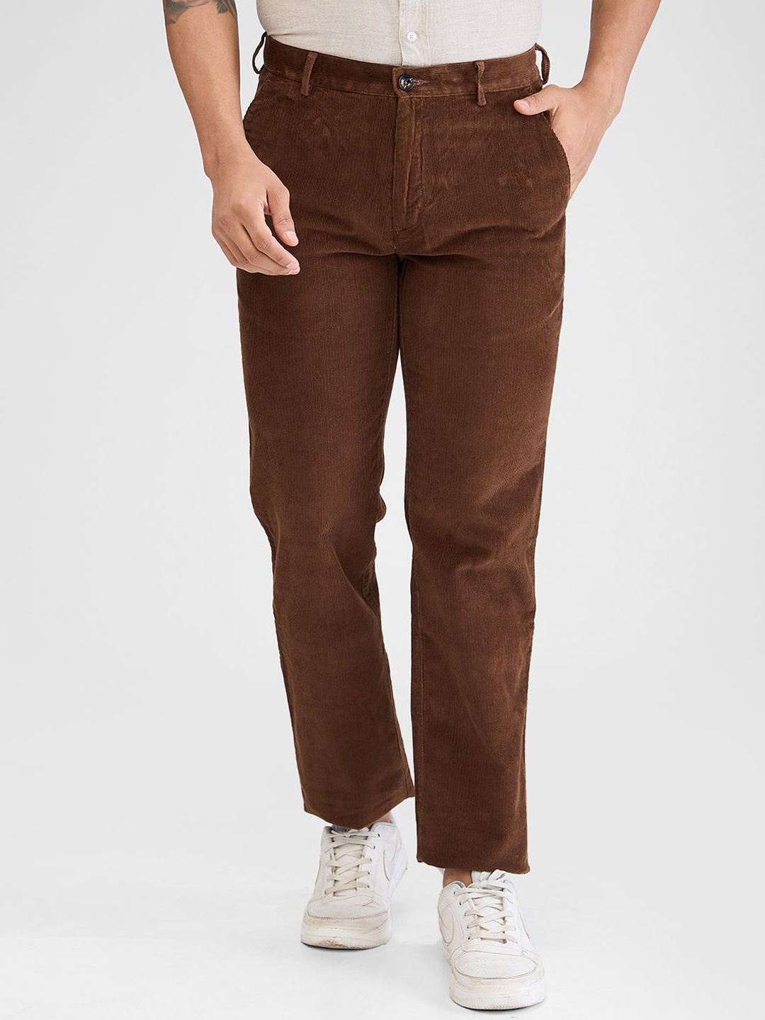 

ColorPlus Men Trousers, Brown