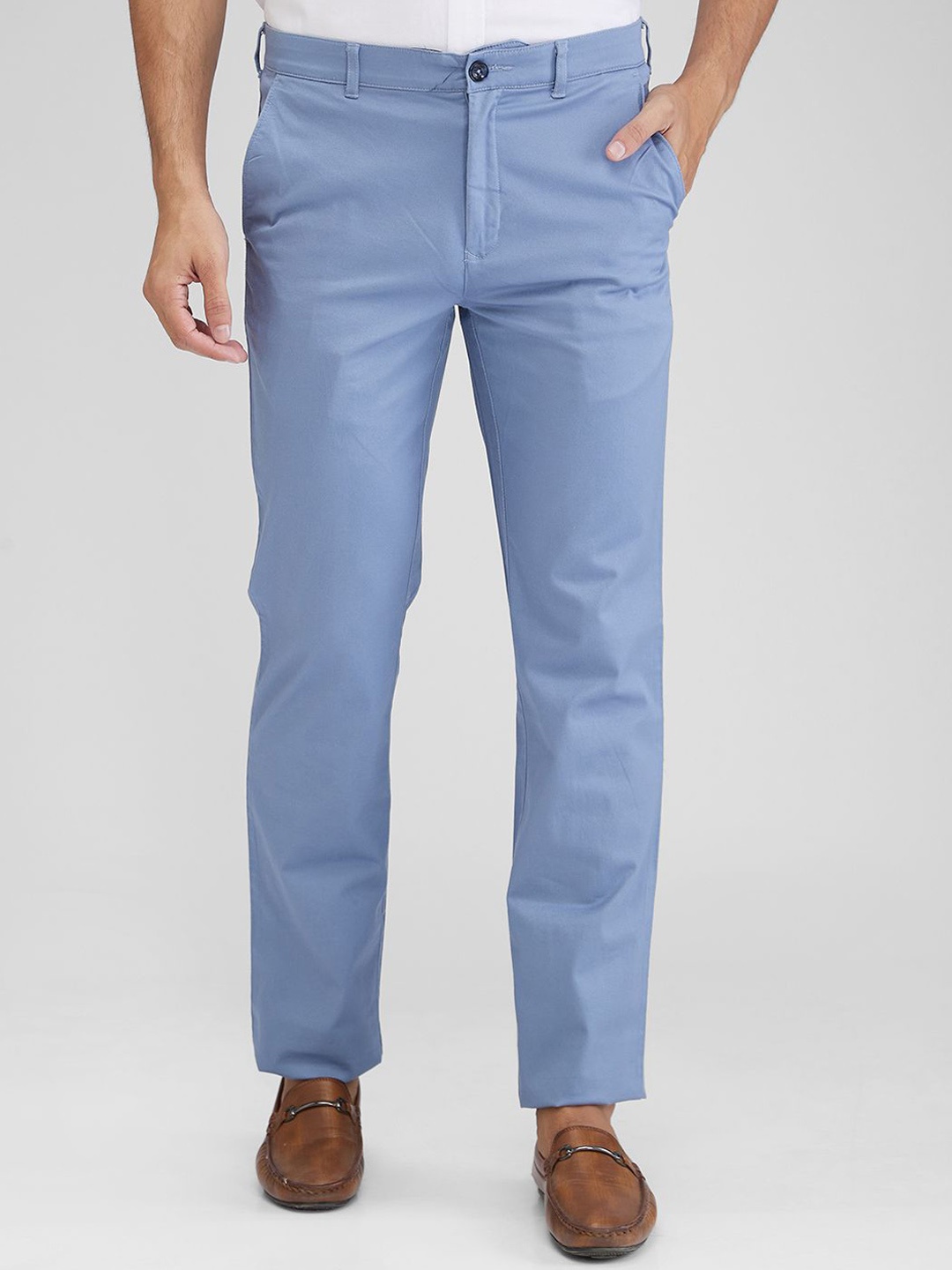 

ColorPlus Men Trousers, Blue