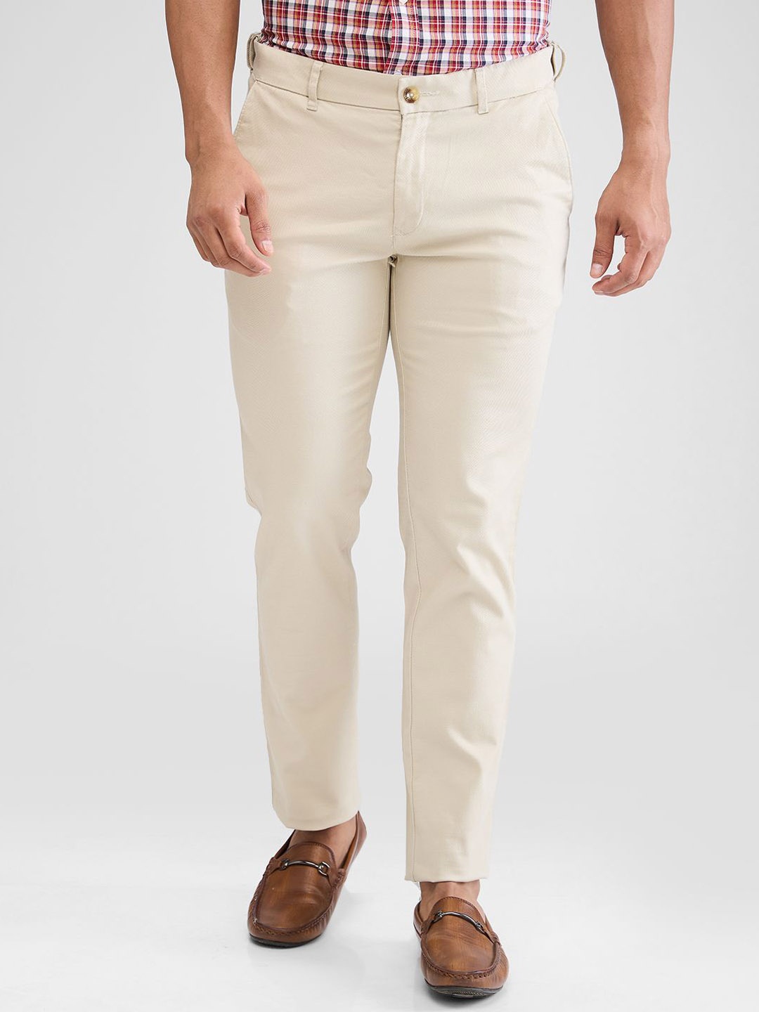

ColorPlus Men Trousers, Beige