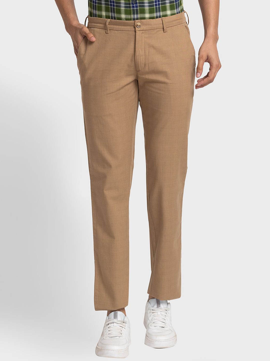 

ColorPlus Men Trousers, Brown