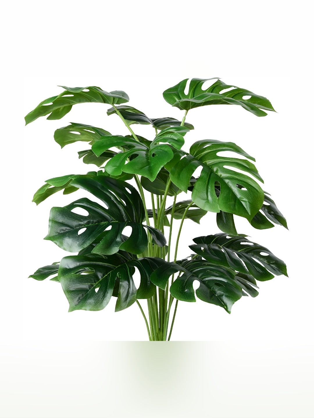 Dekorly Green 1 Pieces Monstera Deliciosa Artificial Plant