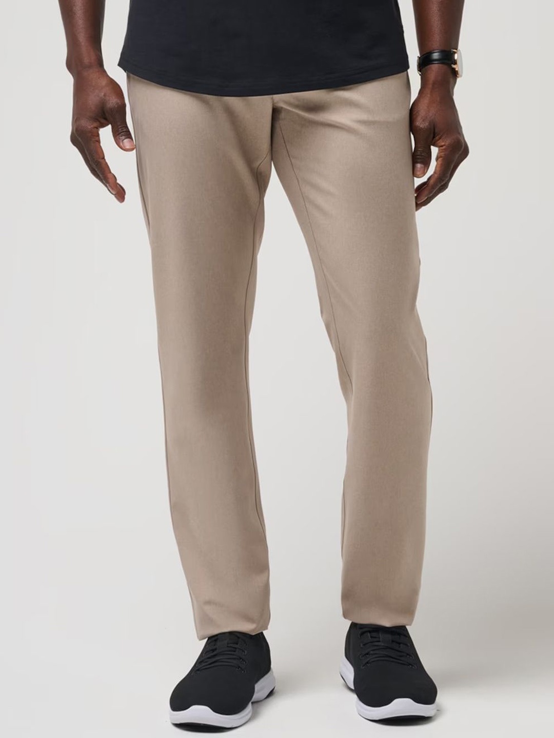 

TRAVIS MATHEW Men Straight Fit Joggers Trousers, Khaki