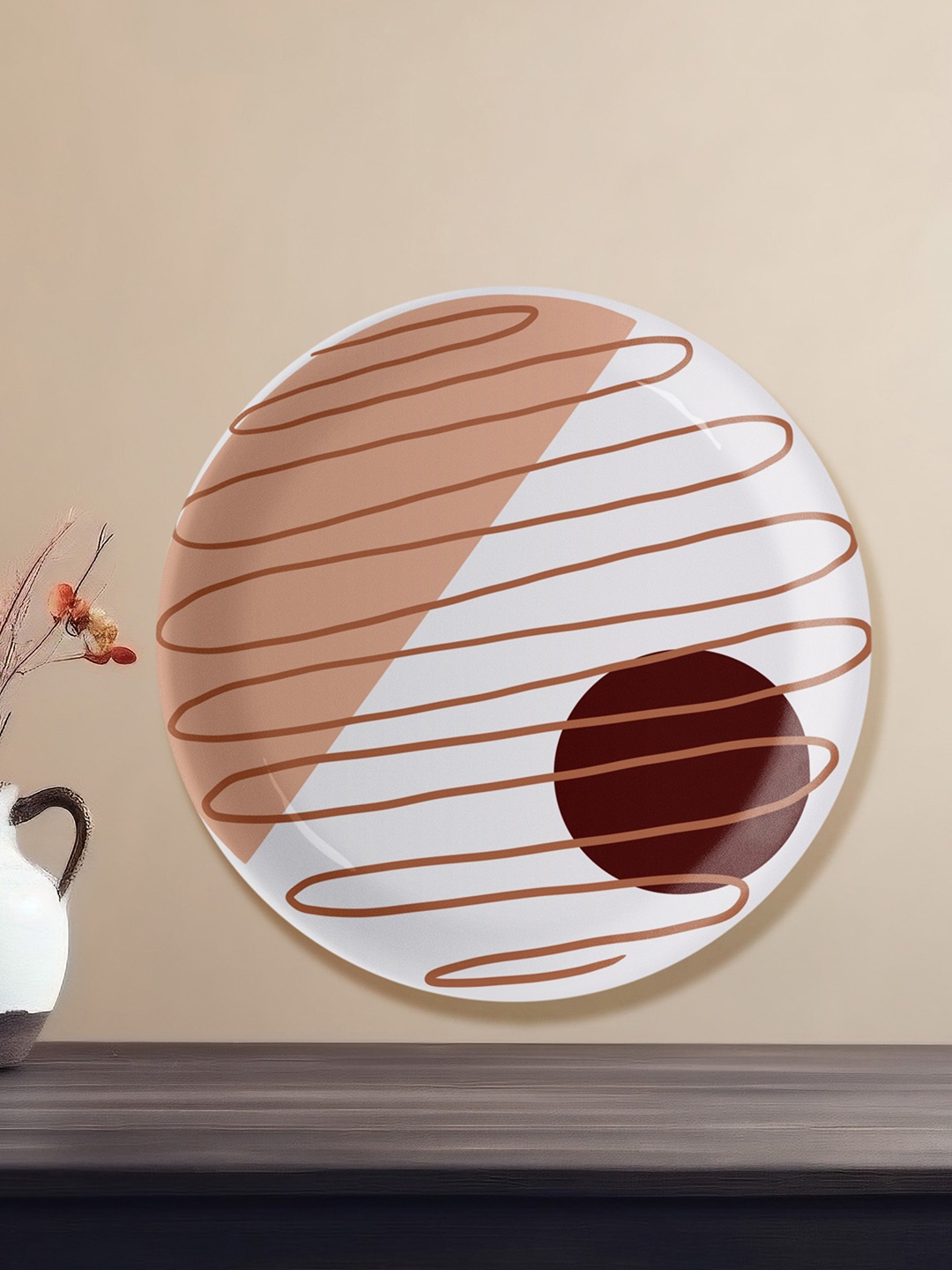 

nestroots Peach Colored Modern Mosaic In Earthy Wall Plates