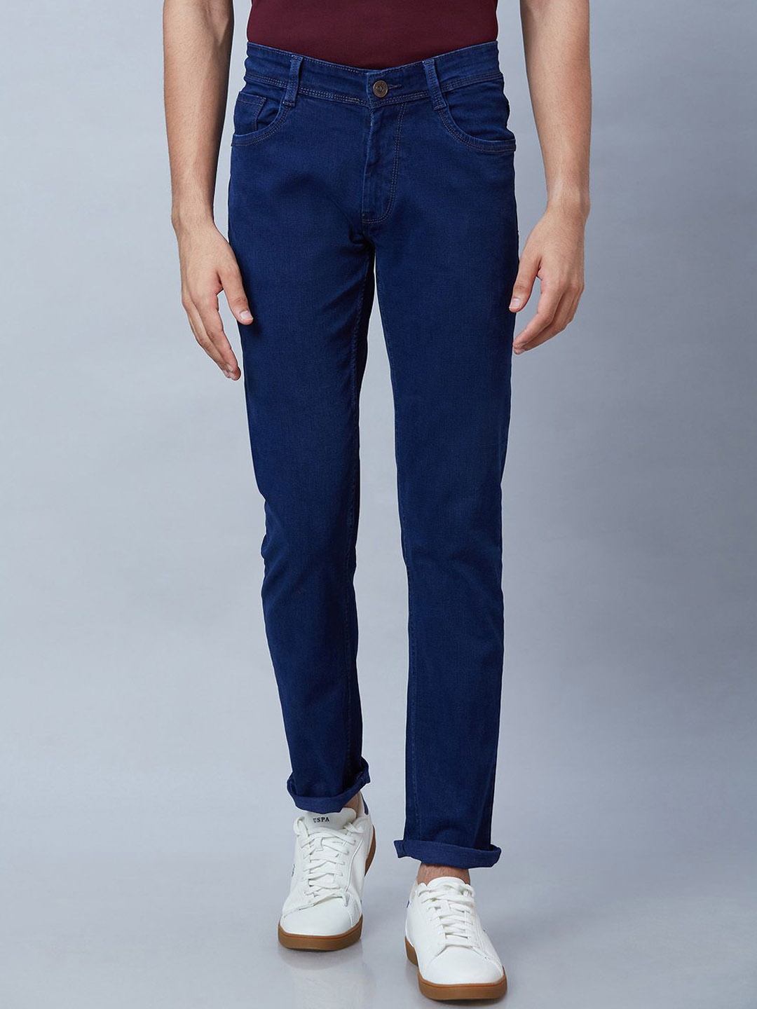 Park Avenue Men Slim Fit Jeans, Blue