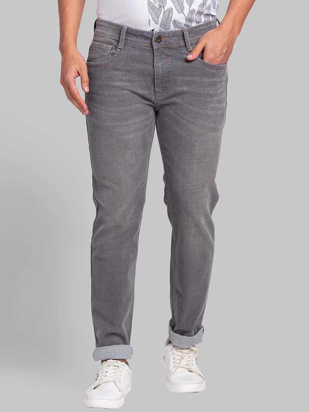 

Park Avenue Men Slim Fit Heavy Fade Jeans, Grey
