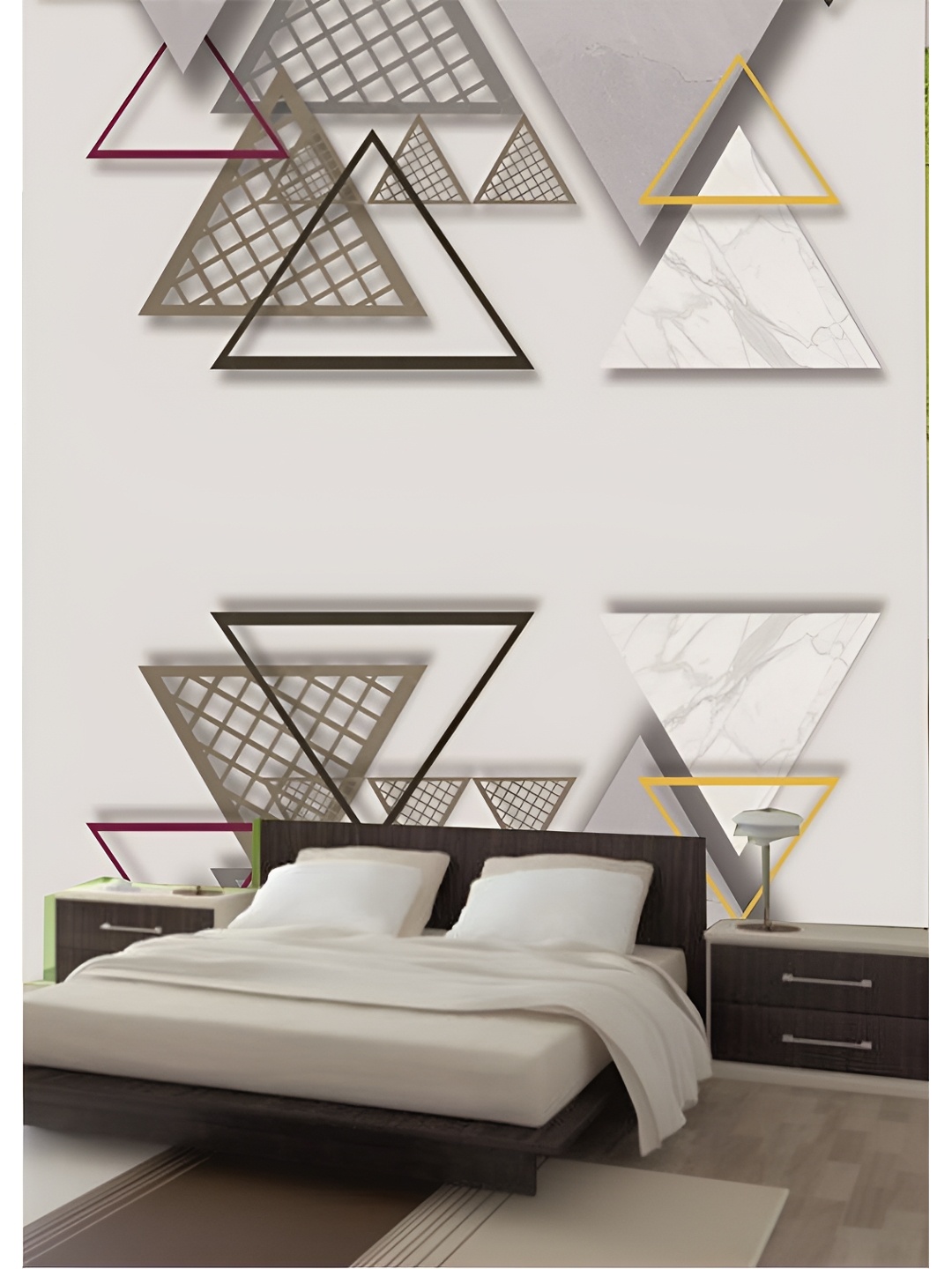 

Aura Grey Abstract Printed Self Adhesive 3D Decals & Stickers