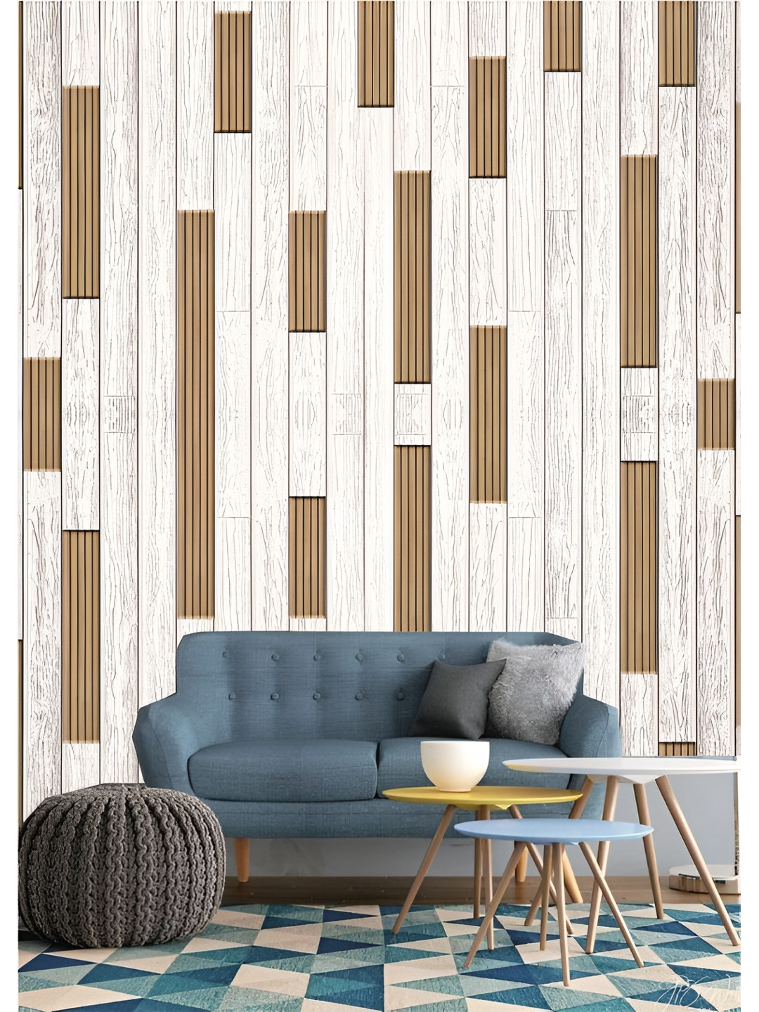 

Aura Beige & Brown Abstract Self-Adhesive Wall Sticker