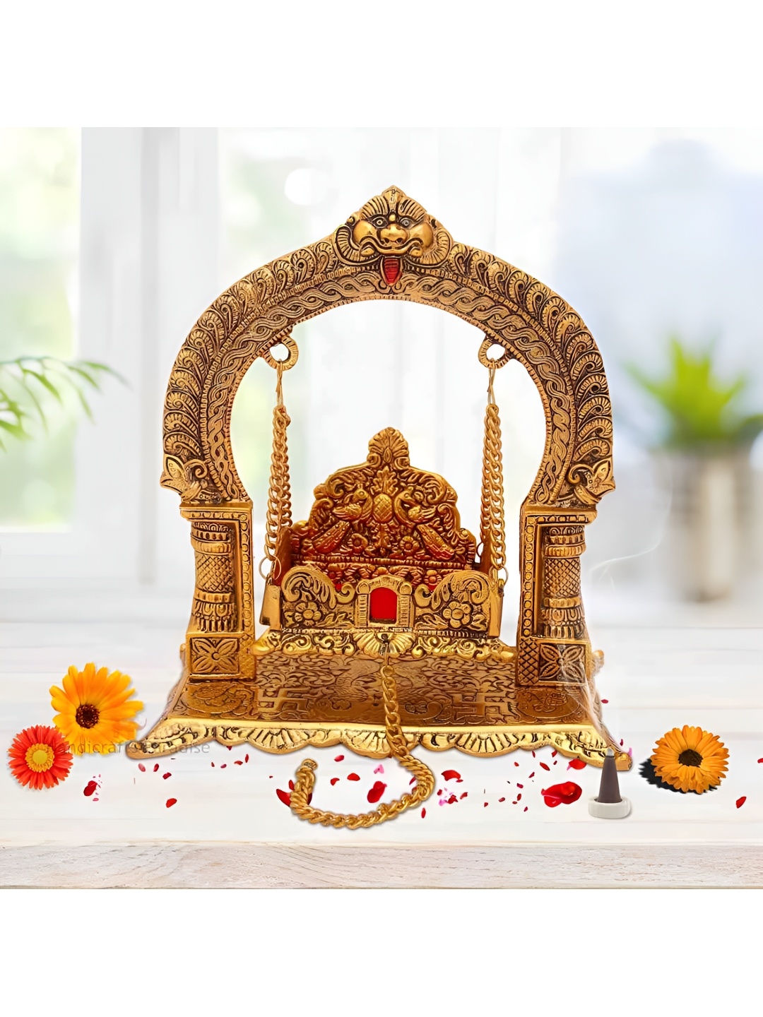 

HANDICRAFTS PARADISE Multicoloured Figurine Showpiece, Multi