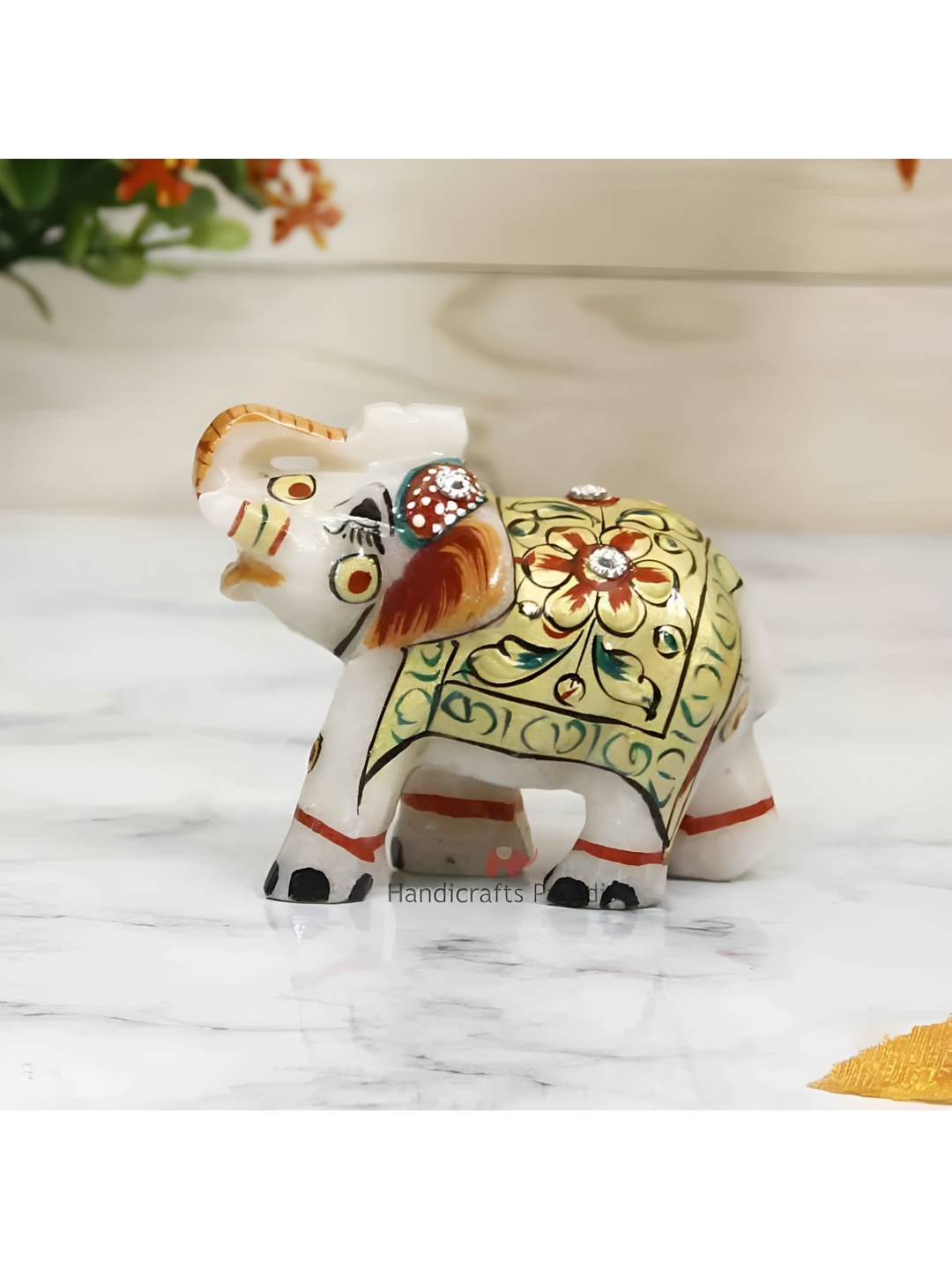 HANDICRAFTS PARADISE Multicoloured Figurine Showpiece, Multi