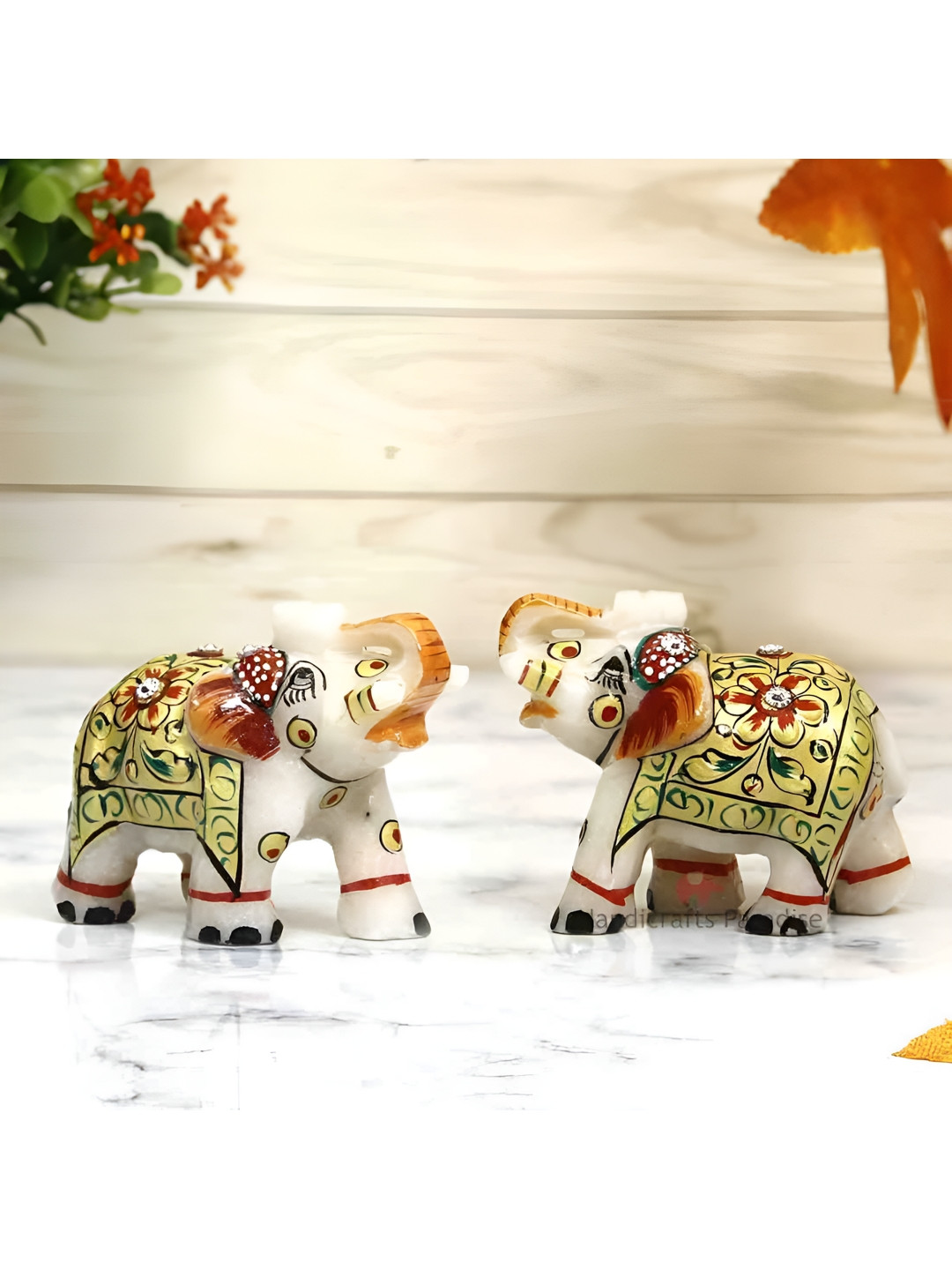 

HANDICRAFTS PARADISE Multicoloured Figurine Showpiece, Multi