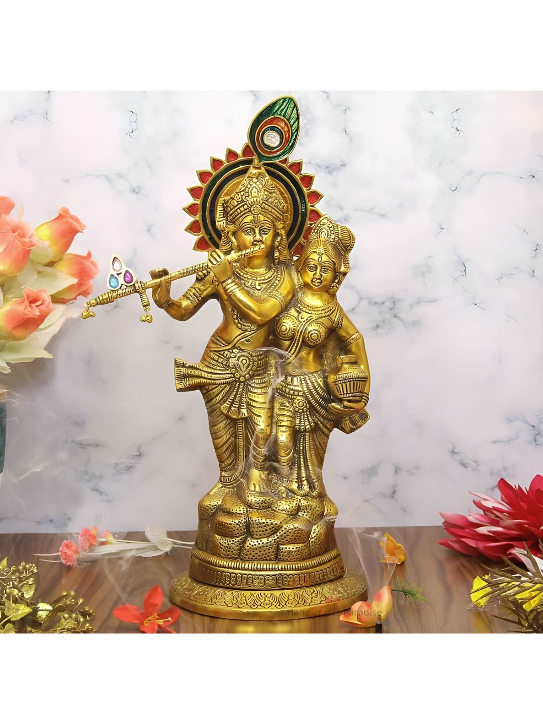 

HANDICRAFTS PARADISE Multicoloured Idol Showpiece, Multi