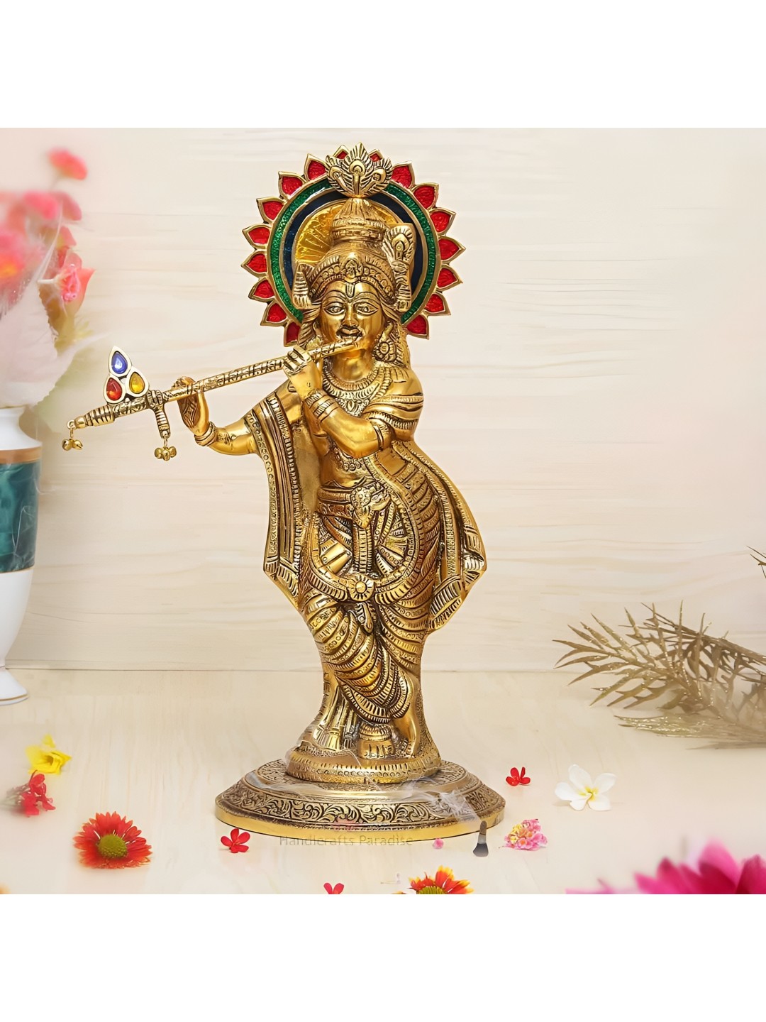 

HANDICRAFTS PARADISE Multicoloured Idol Showpiece, Multi