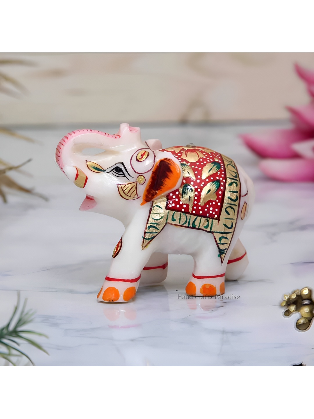 HANDICRAFTS PARADISE Multicoloured Figurine Showpiece, Multi