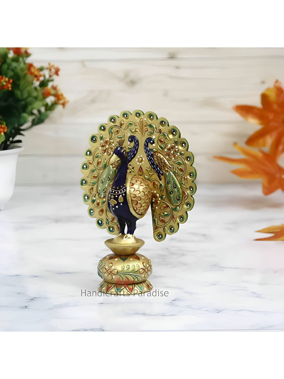 

HANDICRAFTS PARADISE Multicoloured Figurine Showpiece, Multi