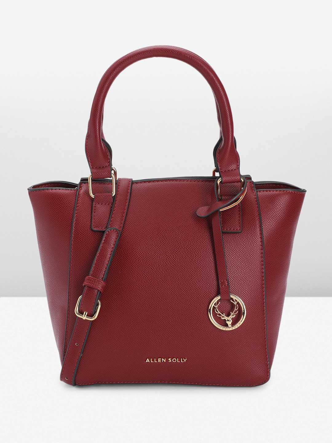 

Allen Solly Handheld Bag, Burgundy