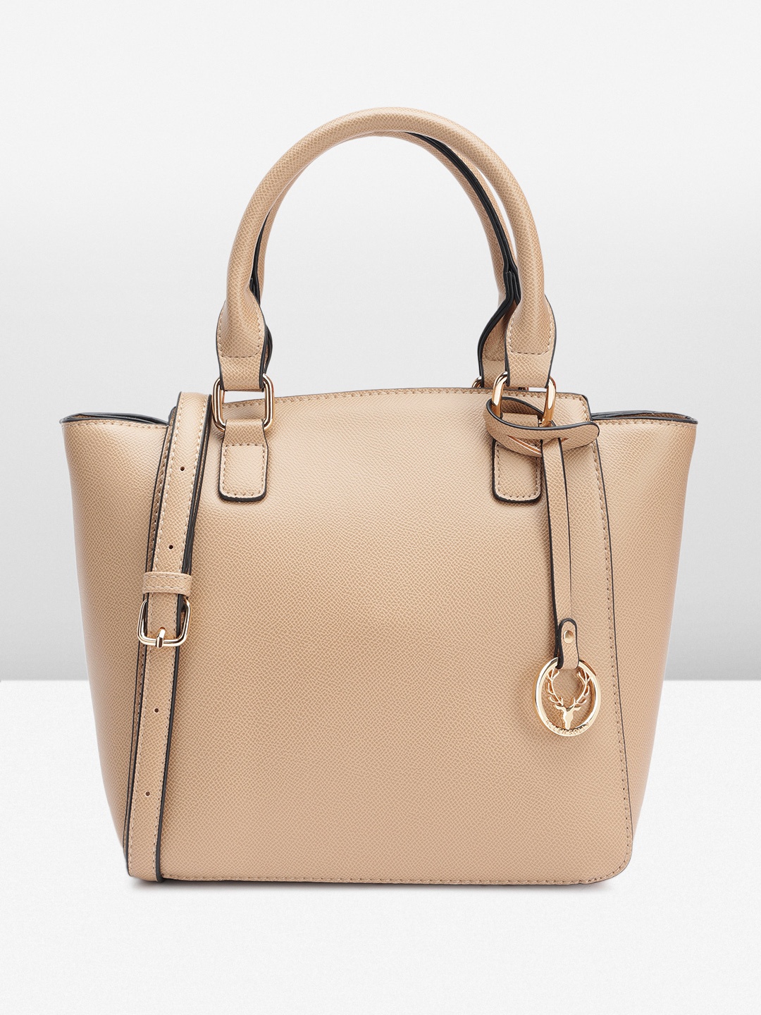 

Allen Solly Structured Handheld Bag, Beige