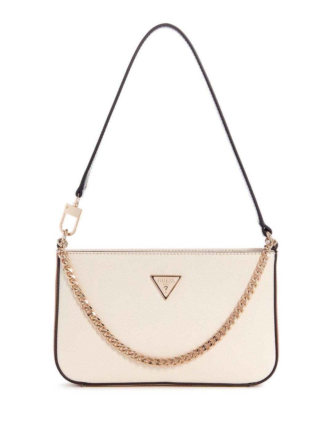 

GUESS Solid PU Structured Sling Bag, Multi