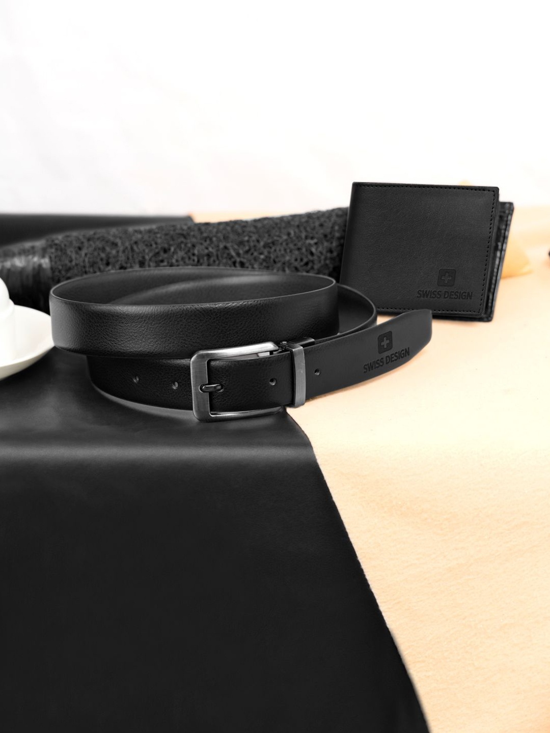 

Swiss Design Unisex Accessory Gift Set, Black