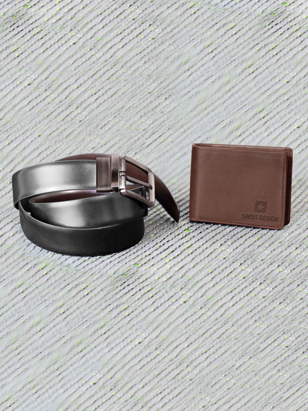 

Swiss Design Men Accessory Gift Set, Black