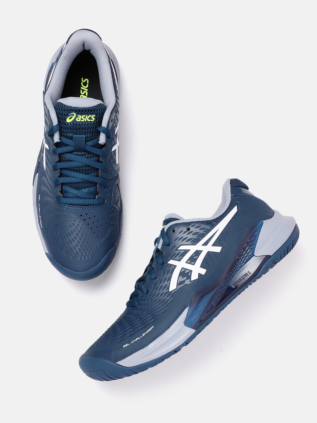 

ASICS Men Gel-Challenger 14 Tennis Shoes, Navy blue