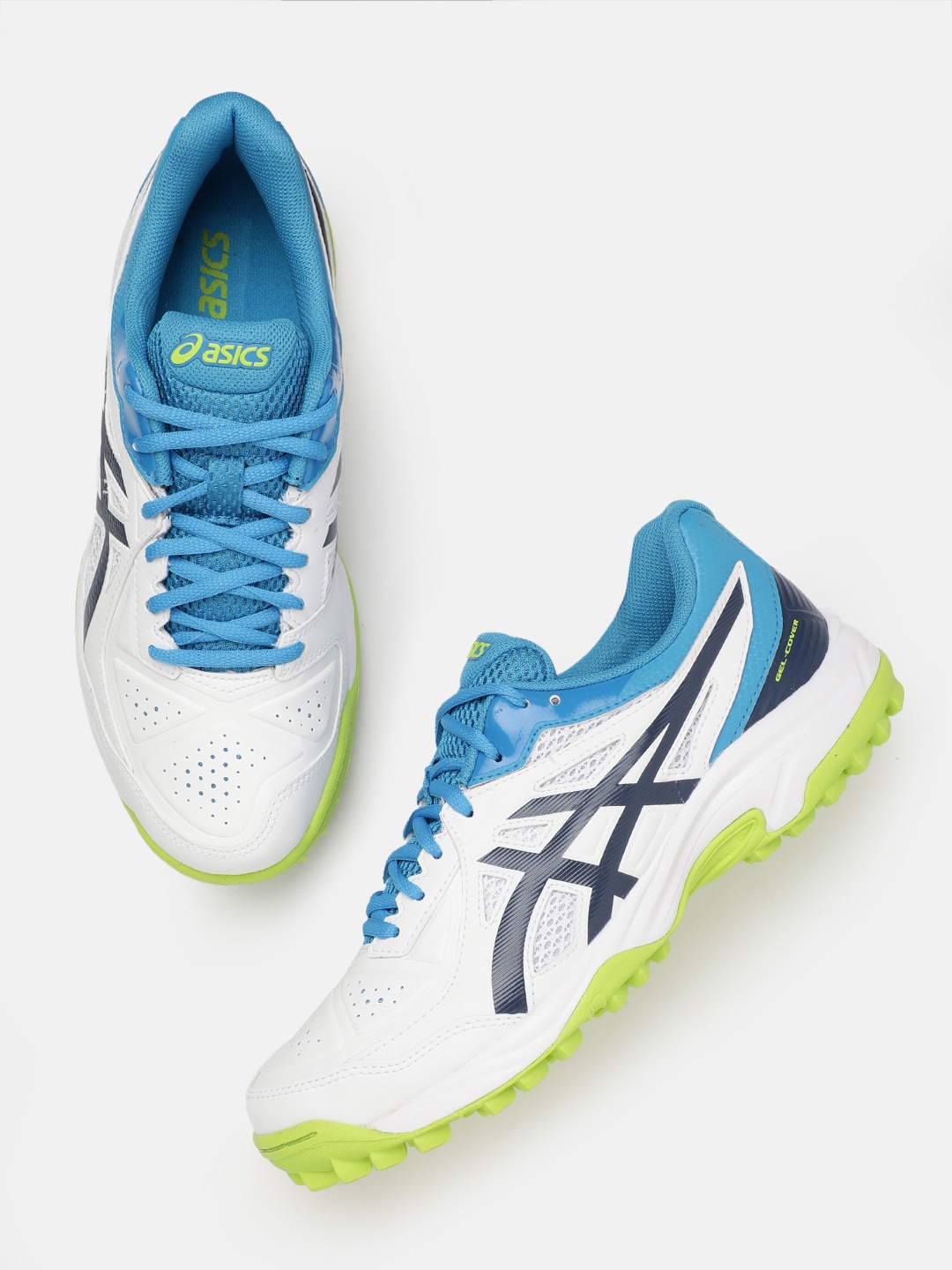 

ASICS Men Gel-Cover Cricket Shoes, White