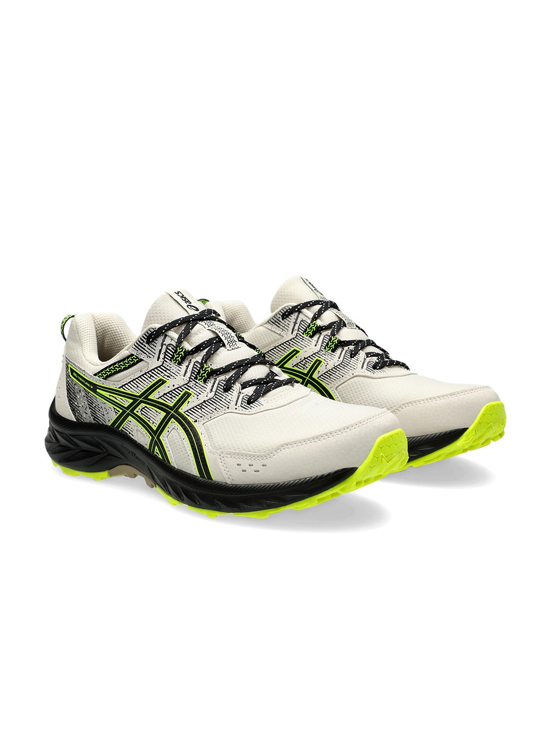 

ASICS Men Woven Design Gel-Venture 9 Running Shoes, White