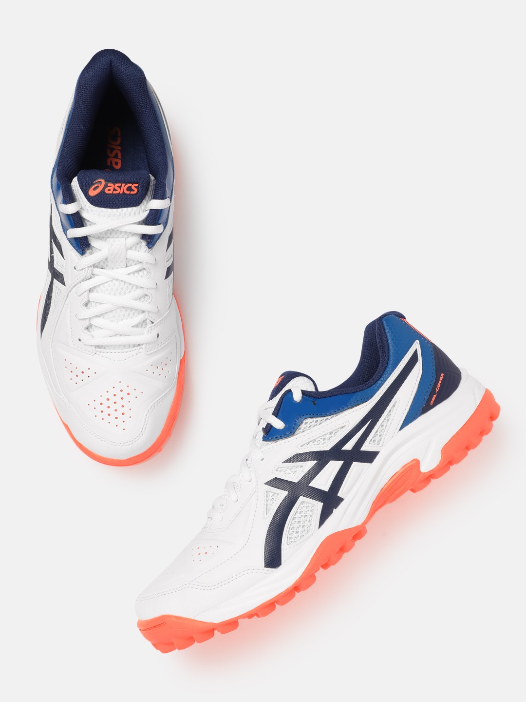 

ASICS Men Gel-Cover Cricket Shoes, White