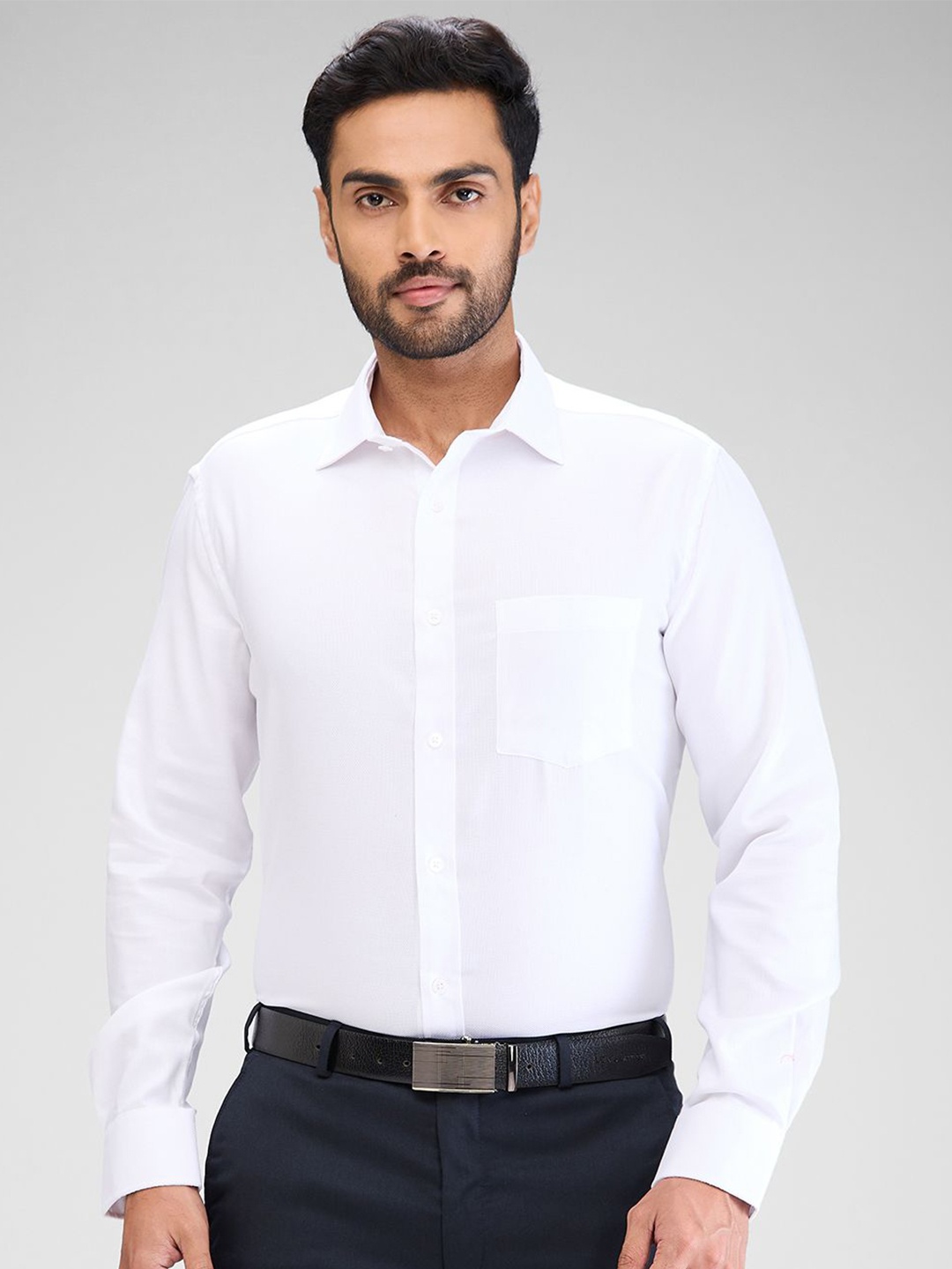 

Park Avenue Men Opaque Formal Shirt, White