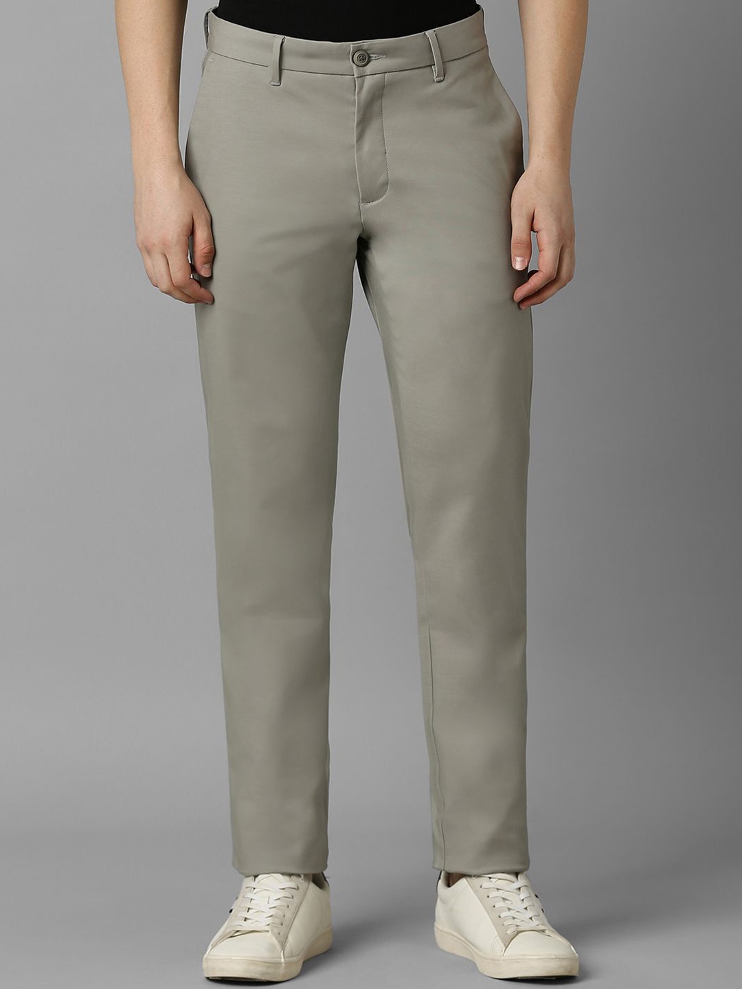 

Louis Philippe Sport Men Slim Fit Trousers, Grey
