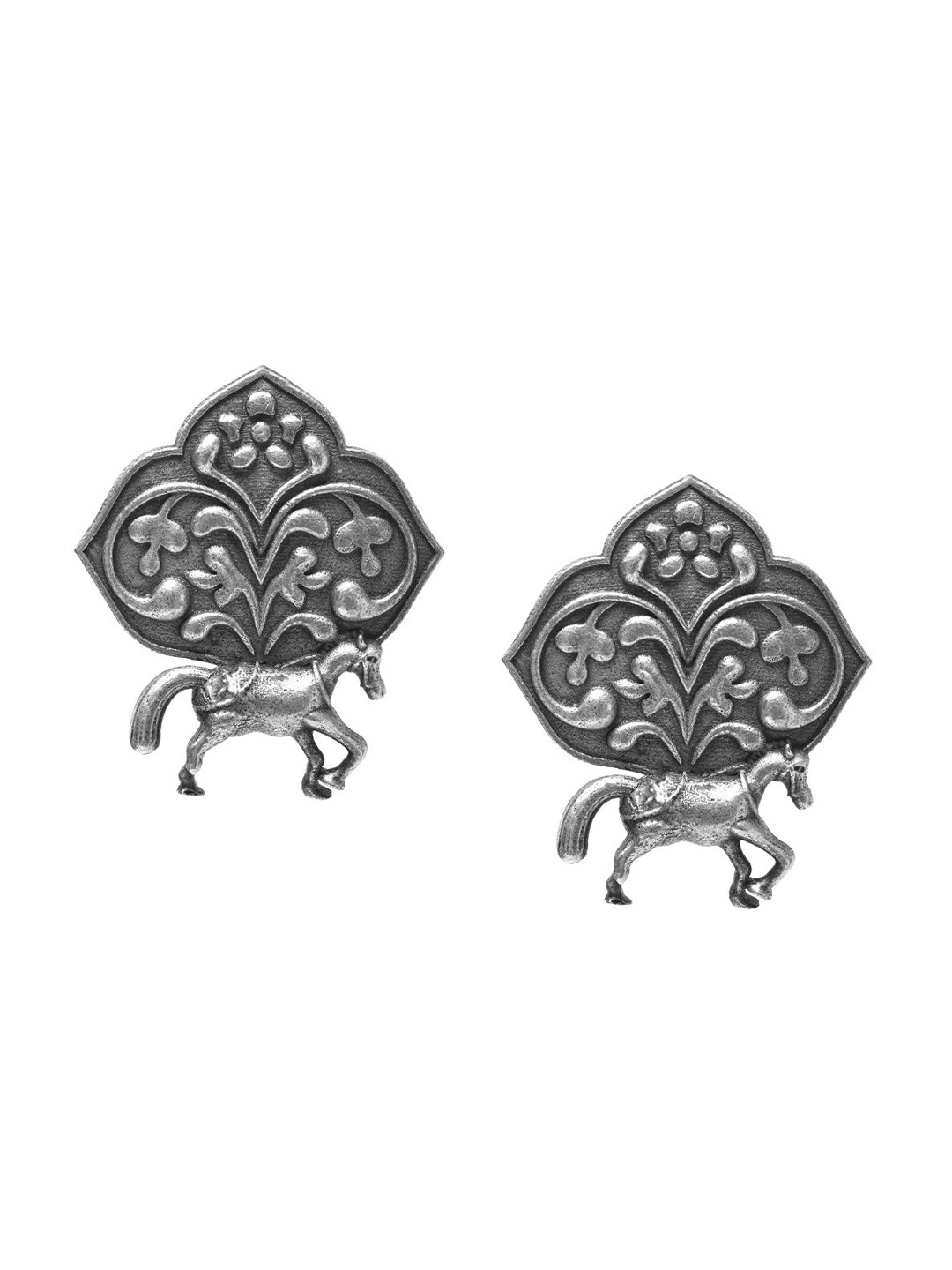 

VENI Contemporary Studs Earrings, Silver