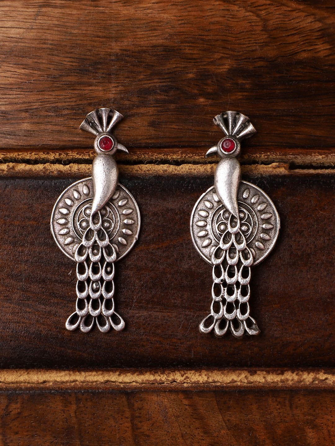 

VENI Contemporary Drop Earrings, Silver