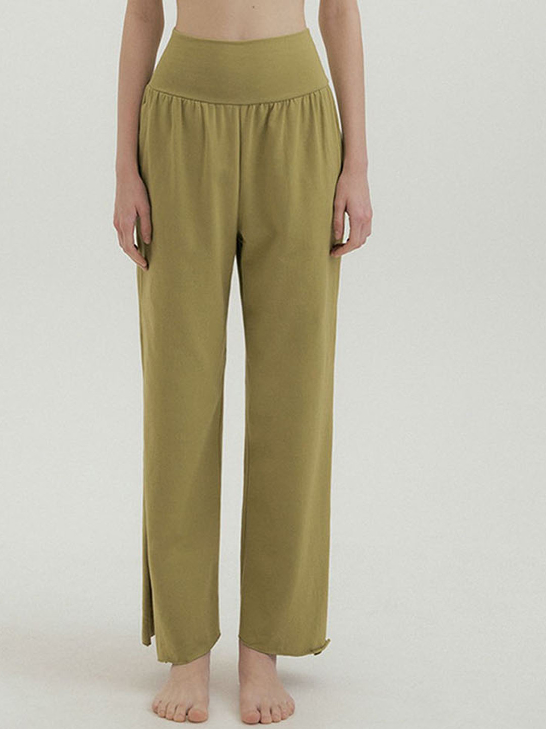 

LULU & SKY Straight Leg Lounge Pant, Green