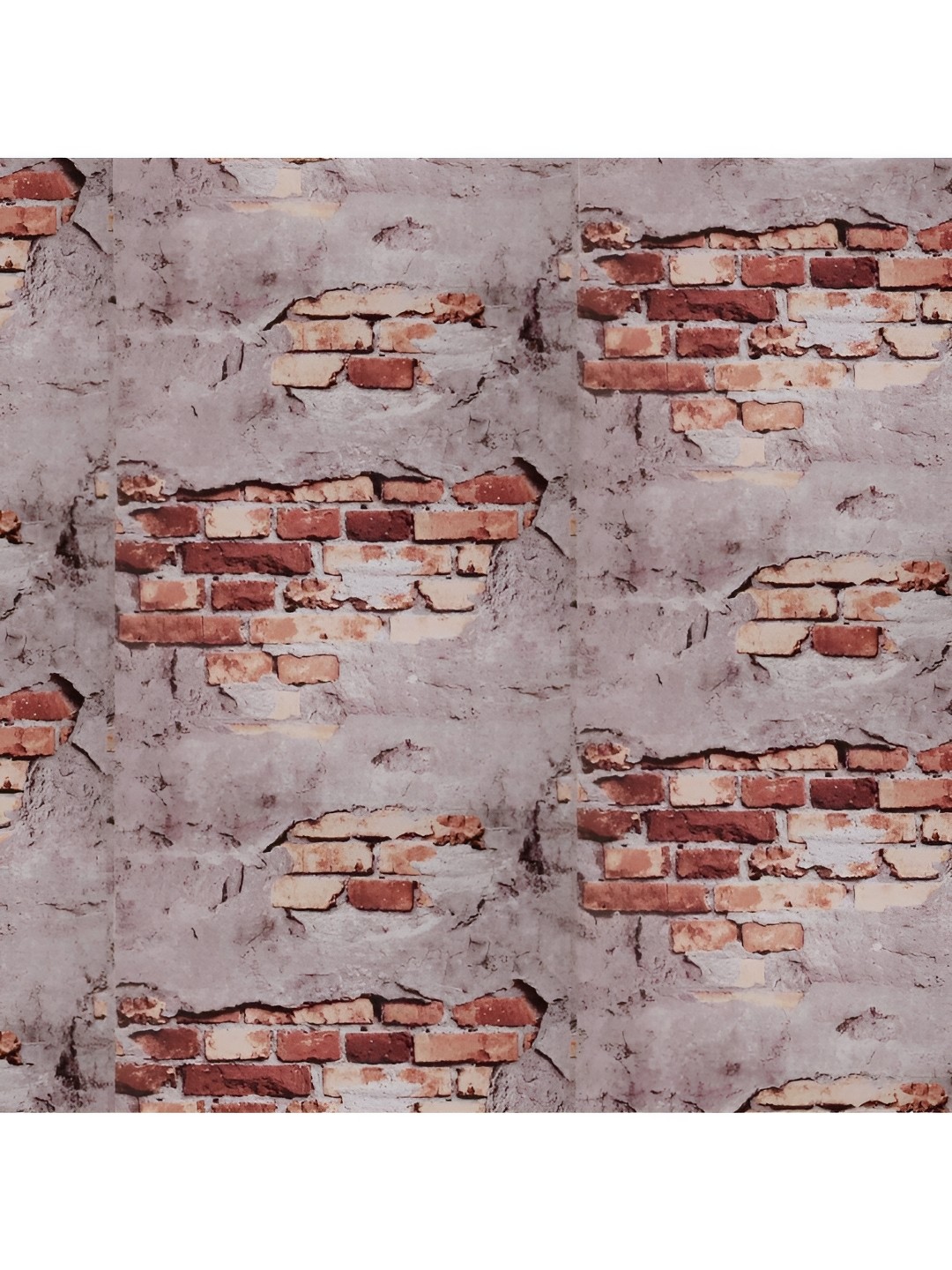 

Asian royal Grey & Brown Printed Self Adhesive Waterproof Wall Sticker