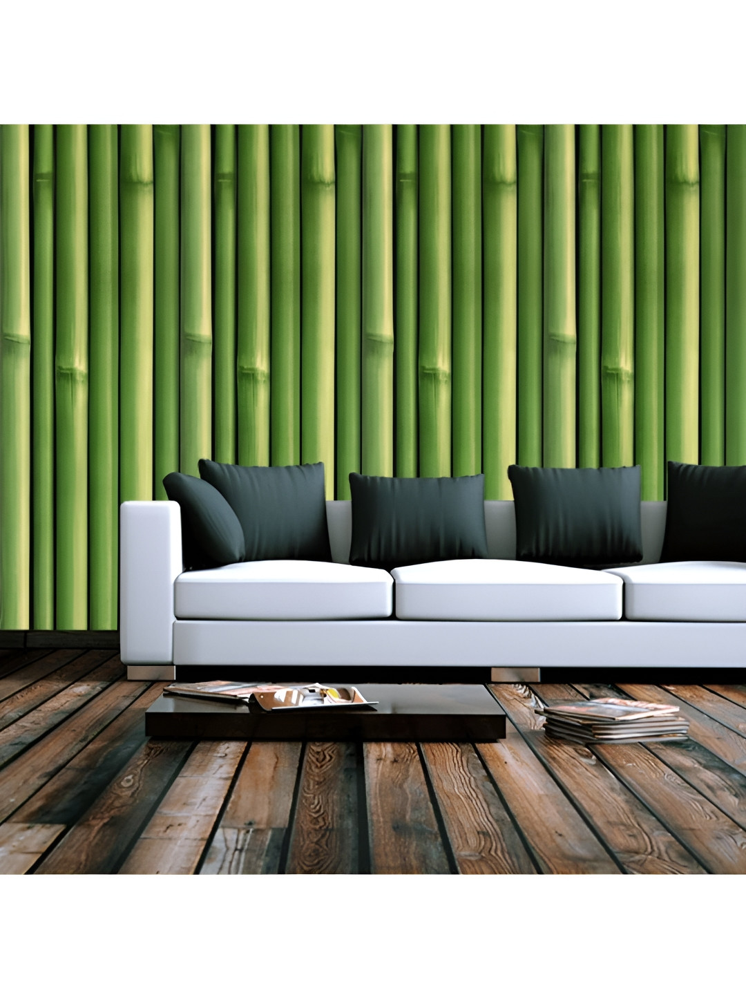 

Asian royal Green Abstract Self Adhesive Heat Resistant Waterproof Wall Sticker