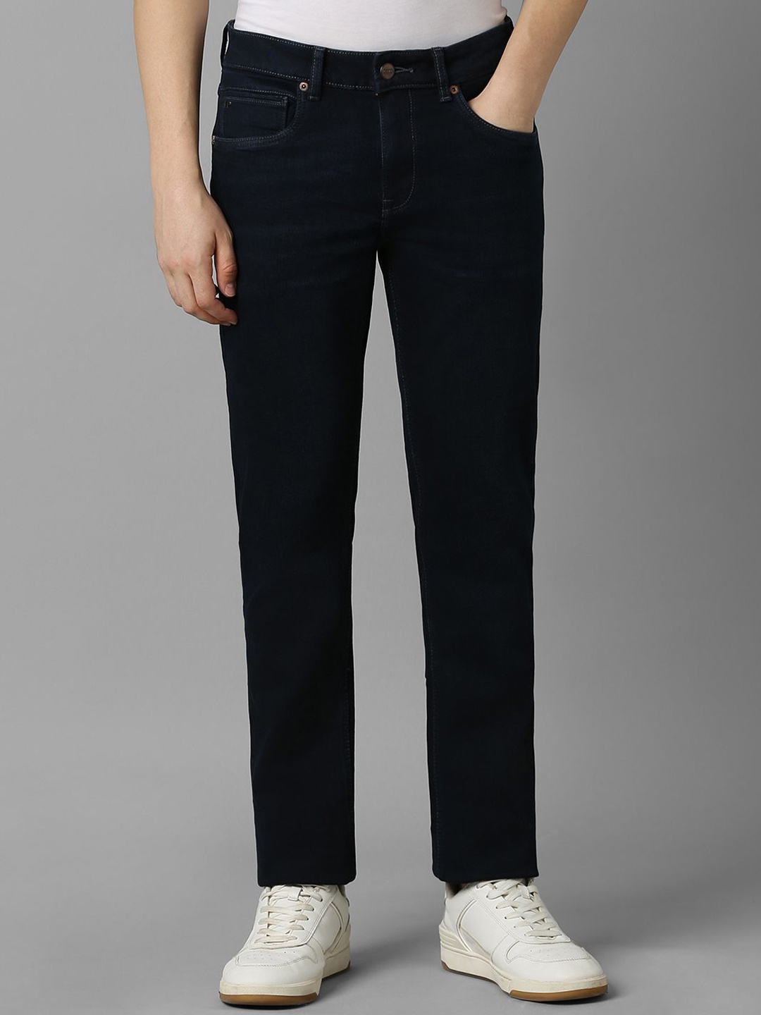 

Louis Philippe Jeans Men Slim Fit Jeans, Navy blue