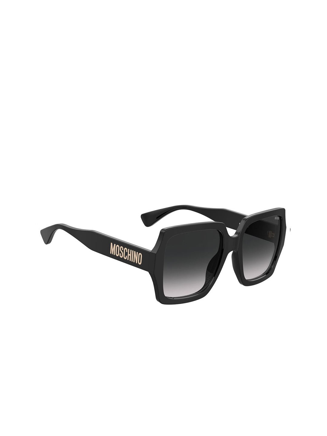 

MOSCHINO Women Square Sunglasses with UV Protected Lens, Grey