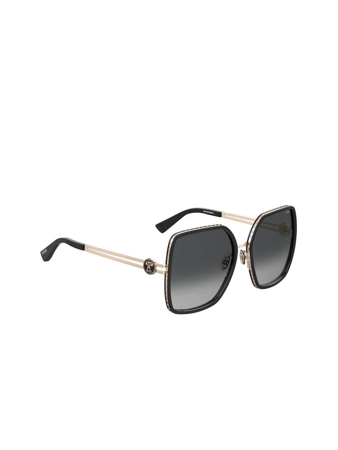 

MOSCHINO Women Square Sunglasses with UV Protected Lens 203701807589O, Grey