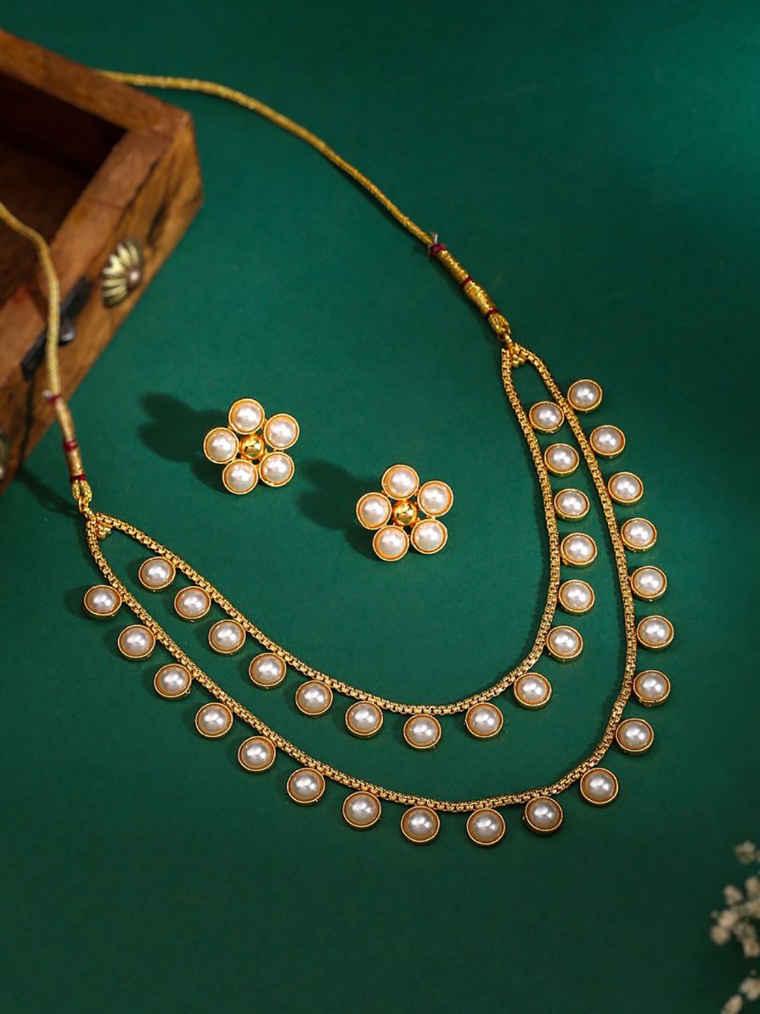 THE AAB STUDIO Gold-Plated Beaded Jewellery Set