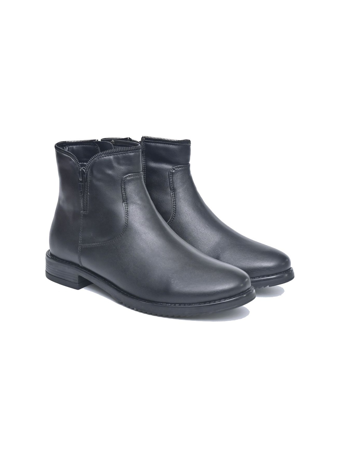 

Alleviater Women Block-Heeled Boots, Black
