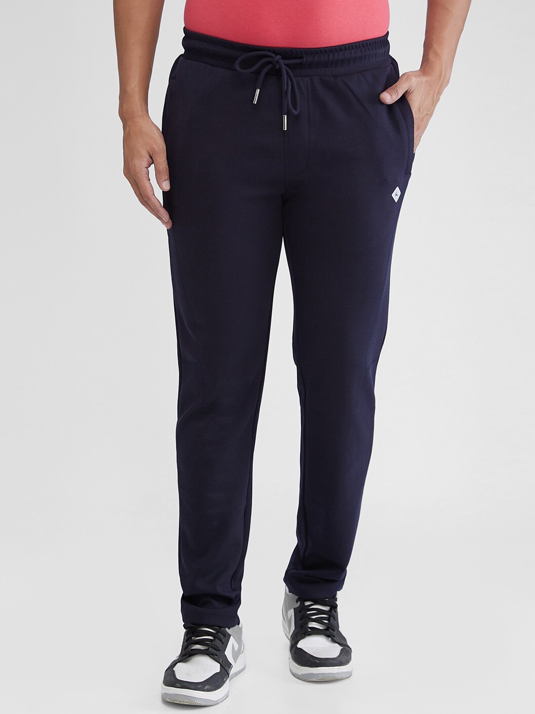 

Parx Men Mid-Rise Track Pants, Blue