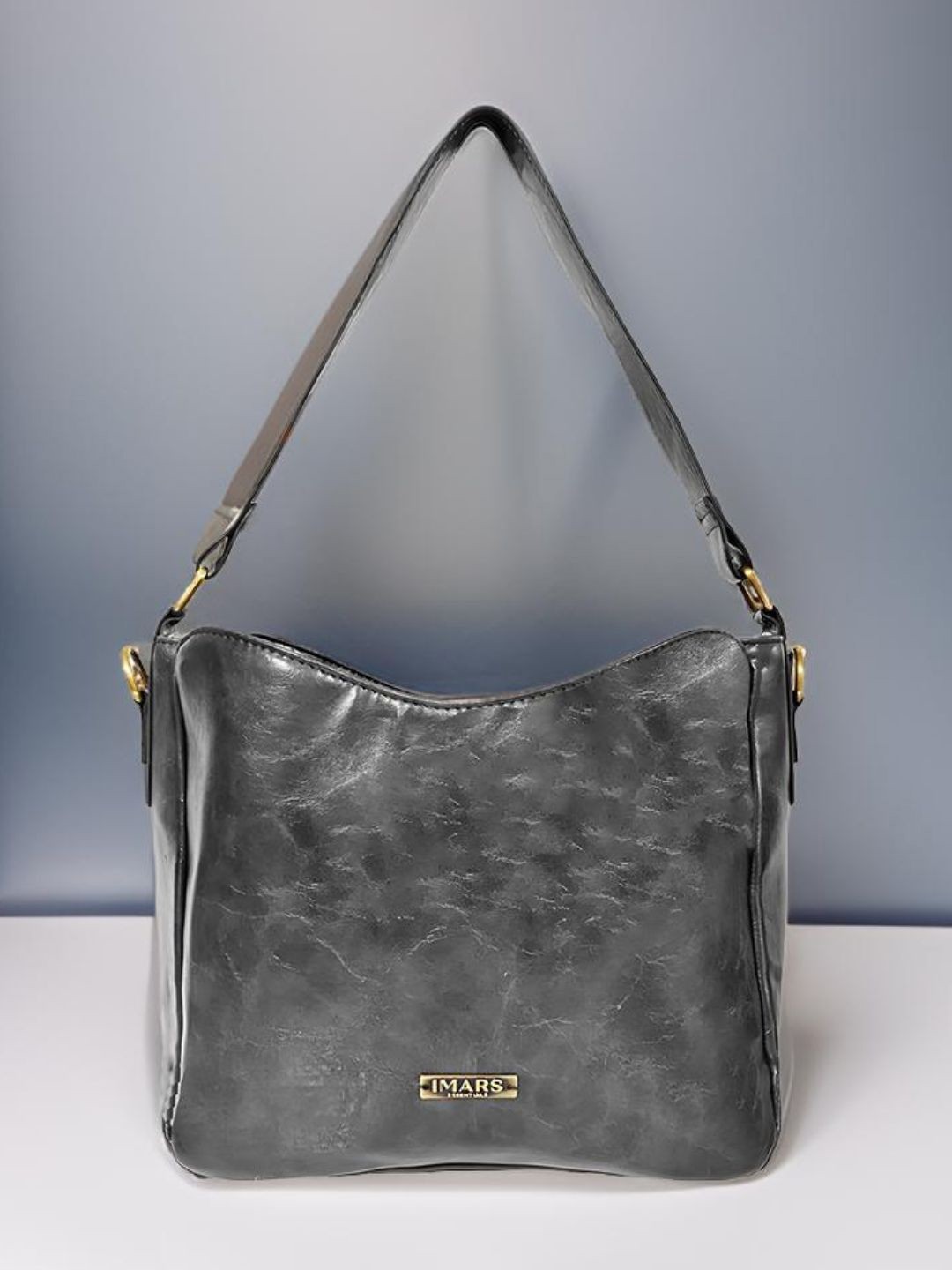 

IMARS Shopper Hobo Bag, Black