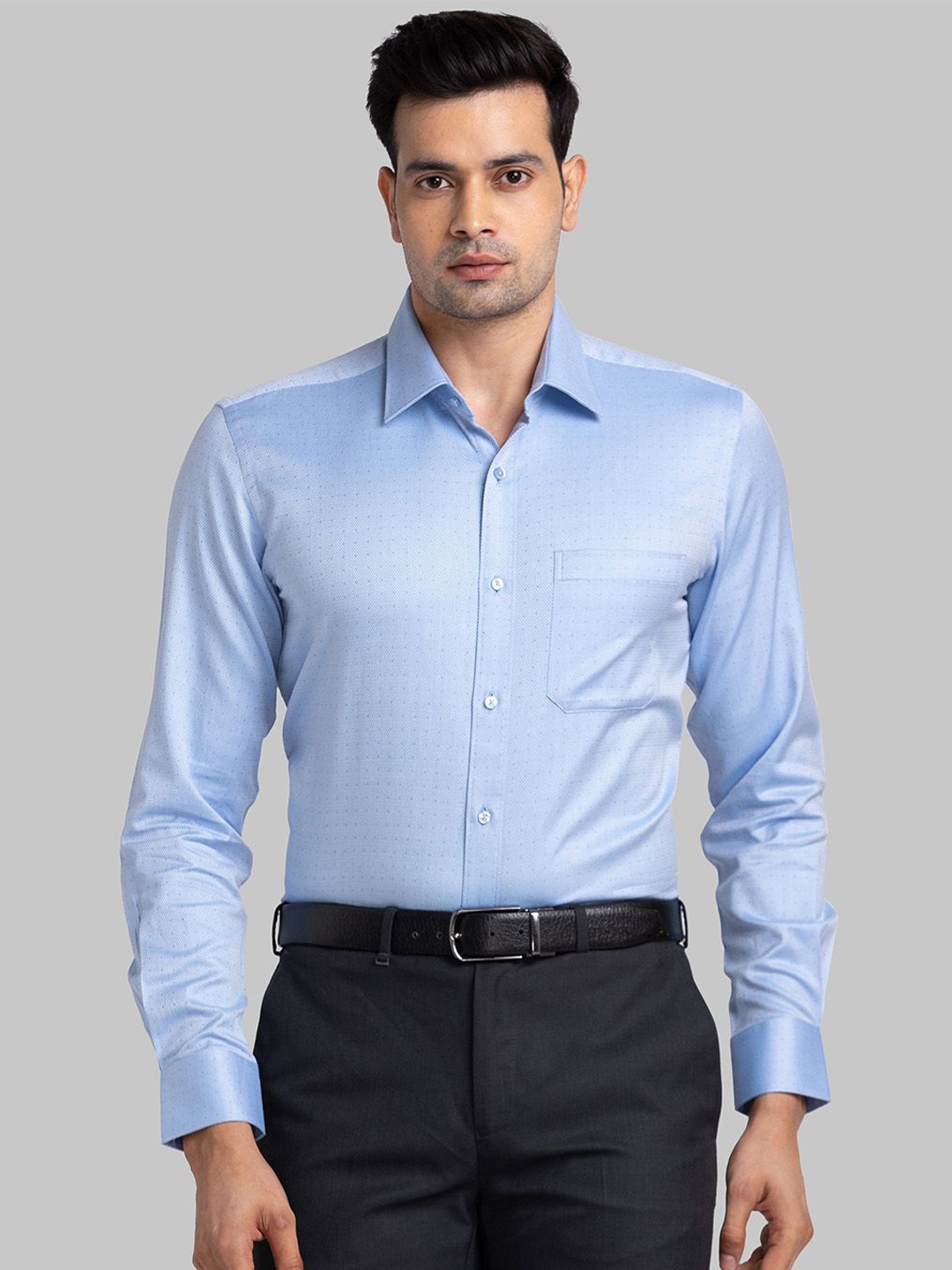 

Raymond Cotton Contemporary Fit Shirt, Blue