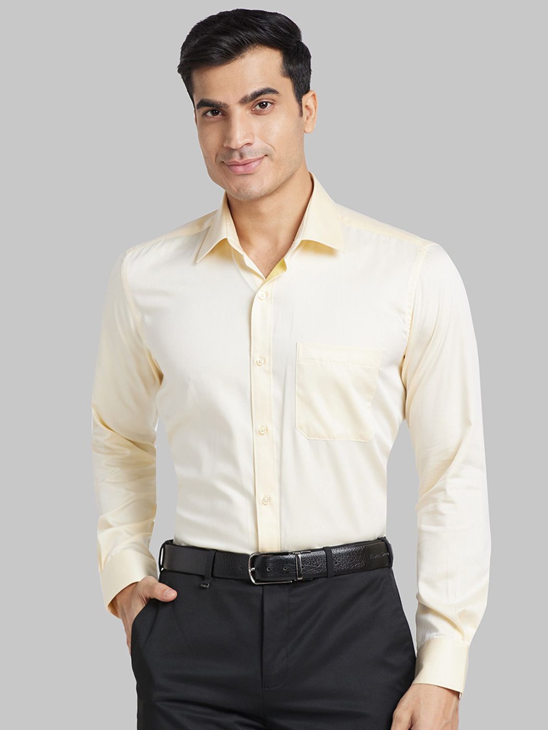 

Raymond Contemporary Formal Shirts, Yellow