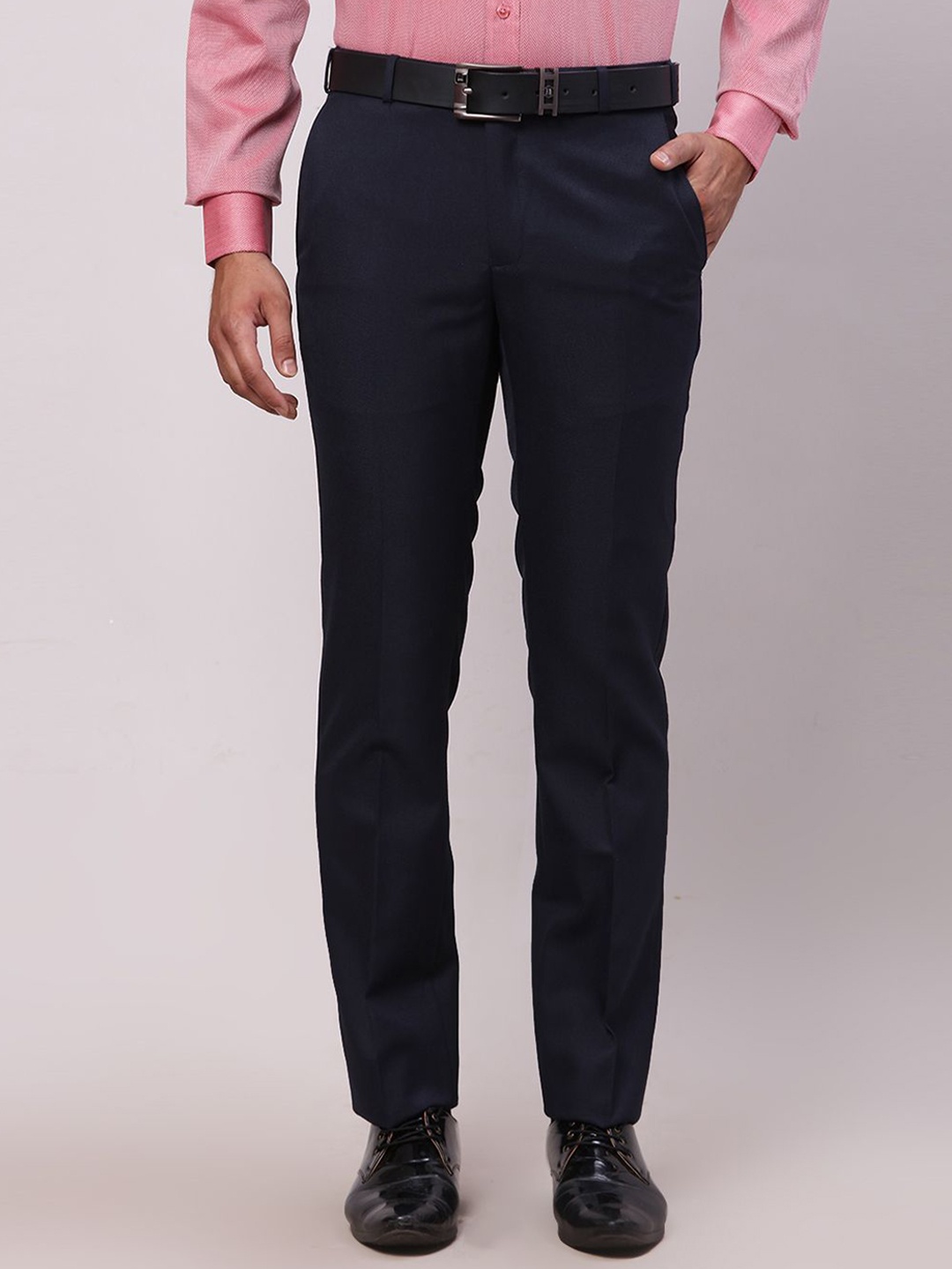 

Raymond Slim-Fit Formal Trouser, Blue