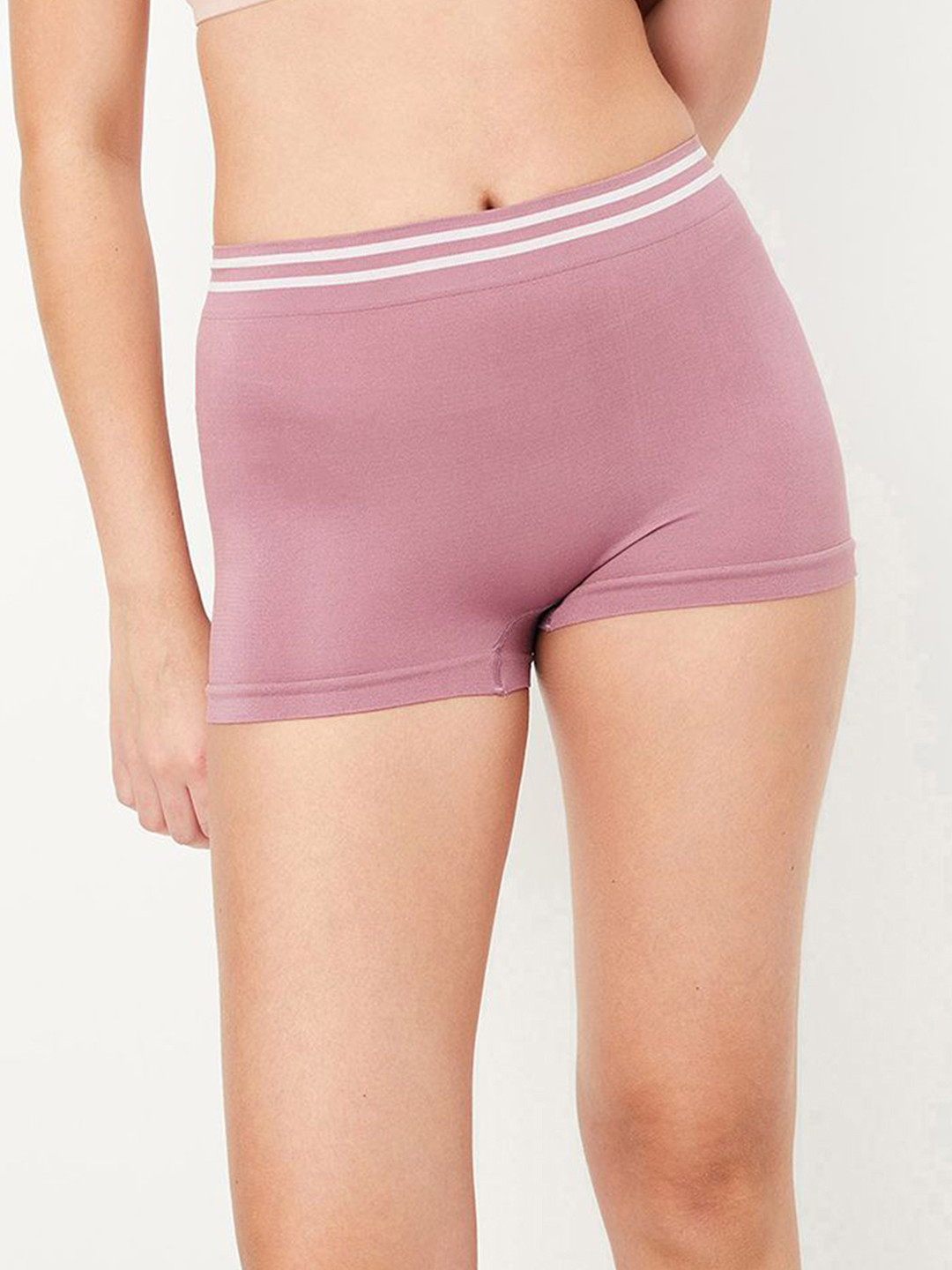 

max Mid-Rise Boy Short Briefs, Pink