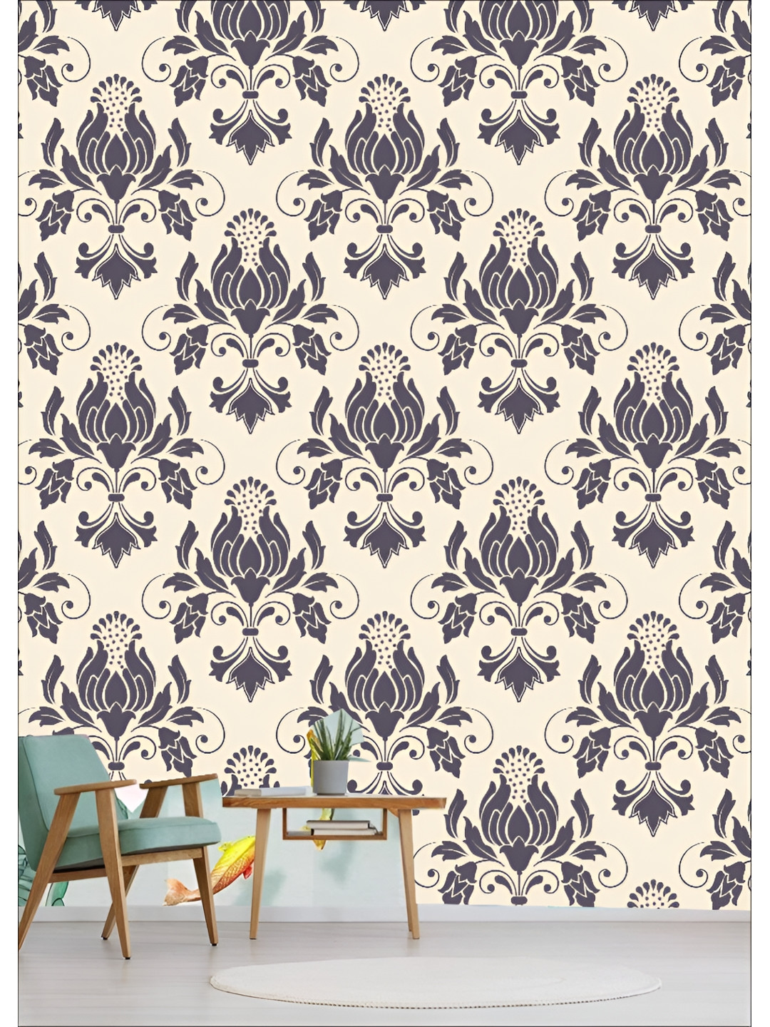 

Aura Grey & Beige 3D Printed Self Adhesive Wall Sticker