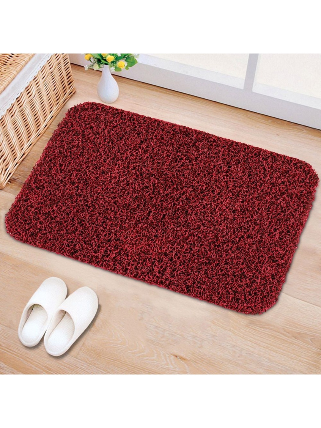 

Freelance Red Textured Anti-Skid Doormats