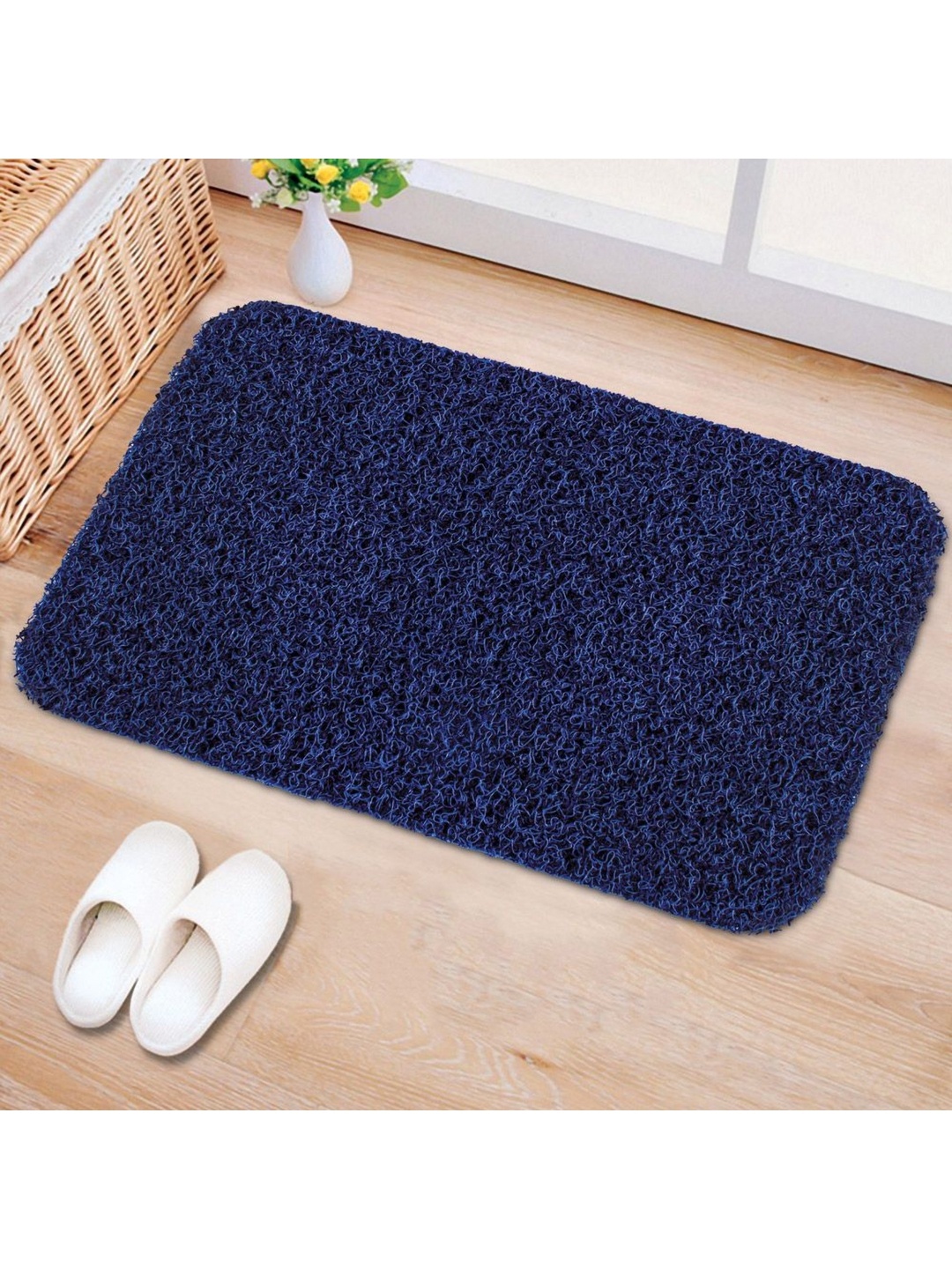 

Freelance Blue Self Designed Anti-Skid Doormat - 2300 GSM
