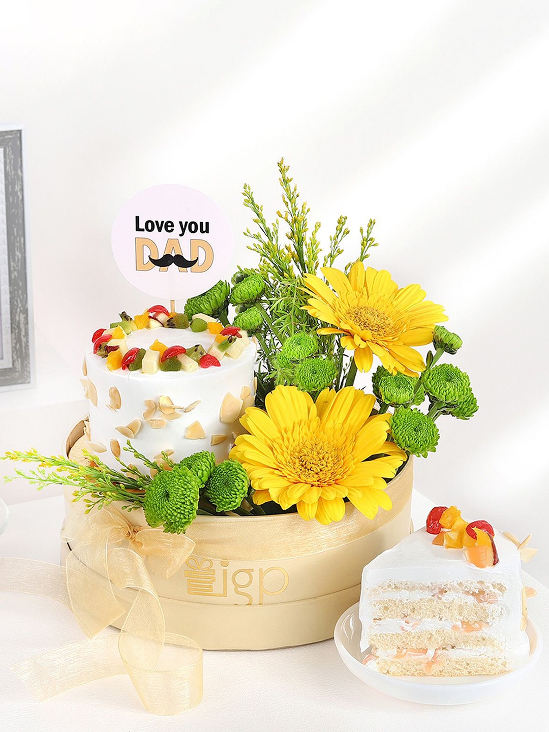 

IGP Set Of 2 Sweet Indulgence Father's Day Hamper, White