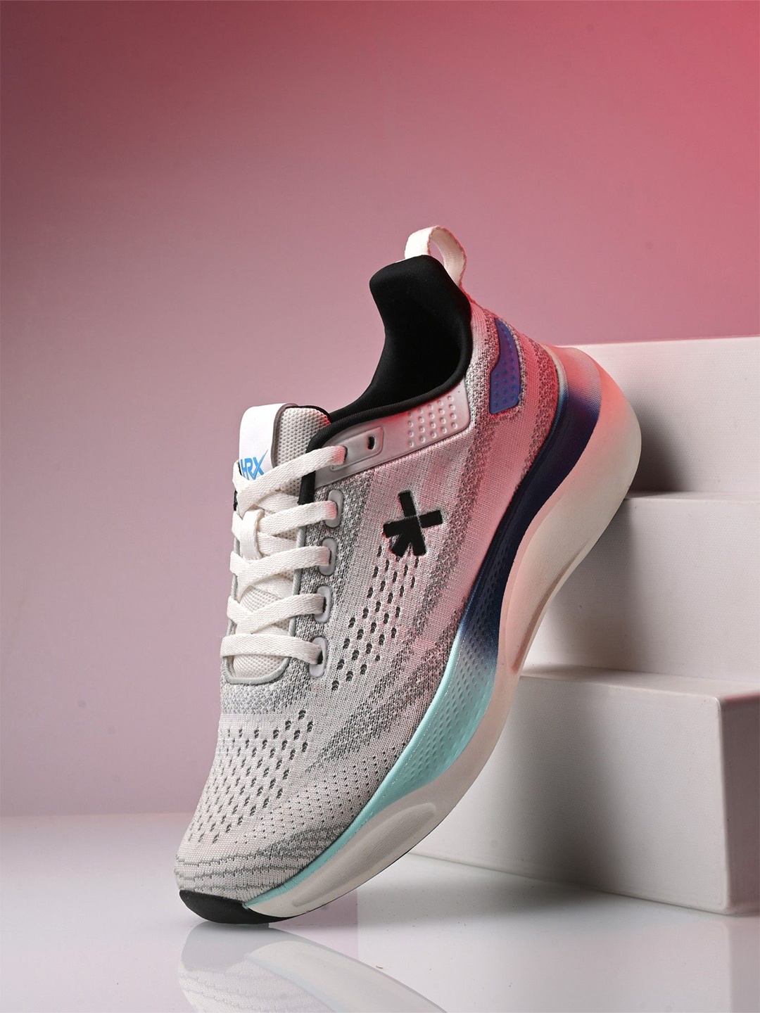 

HRX by Hrithik Roshan Men Mesh Running Non-Marking Shoes, Off white
